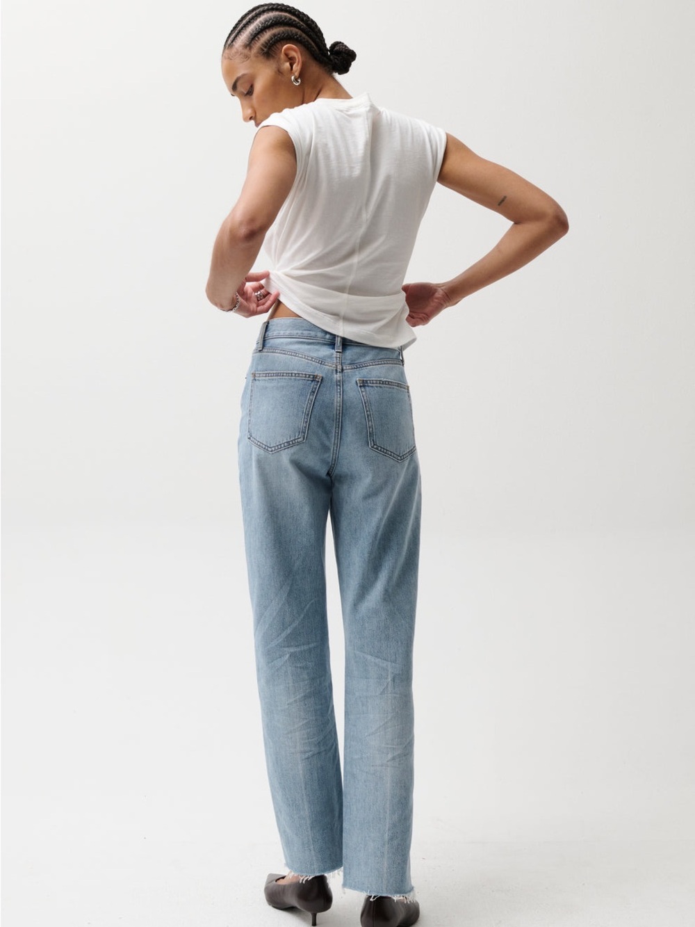 Pistola Cassie Super High Rise Straight Women’s Savvy Vintage Jeans